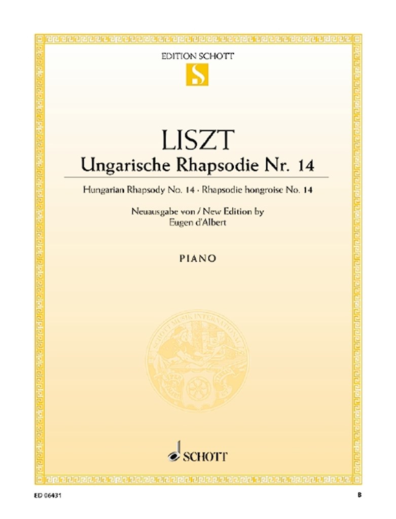 Ungarische Rhapsodie Nr. 14 f-Moll